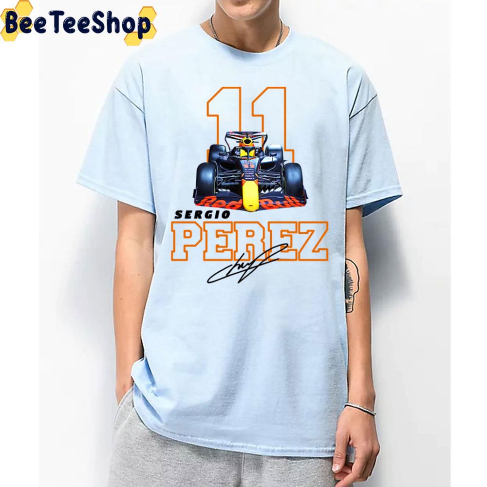 11 Sergio Perez Racing Art Unisex T-Shirt