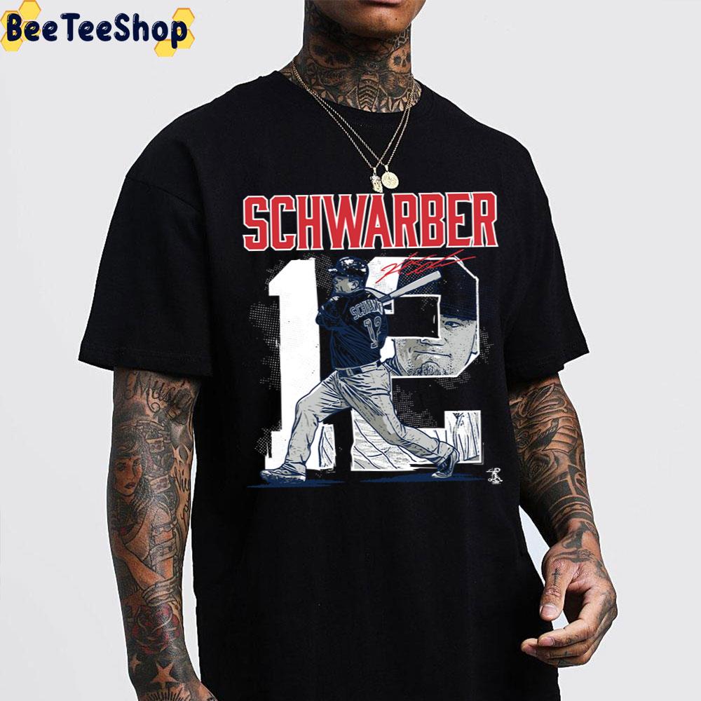 12 Kyle Schwarber Player Number Apparel Baseball Unisex T-Shirt