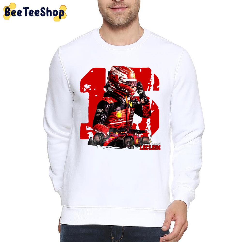 Scuderia Ferrari Team Formula 1 Charles Leclerc 16 T-Shirt - Jolly