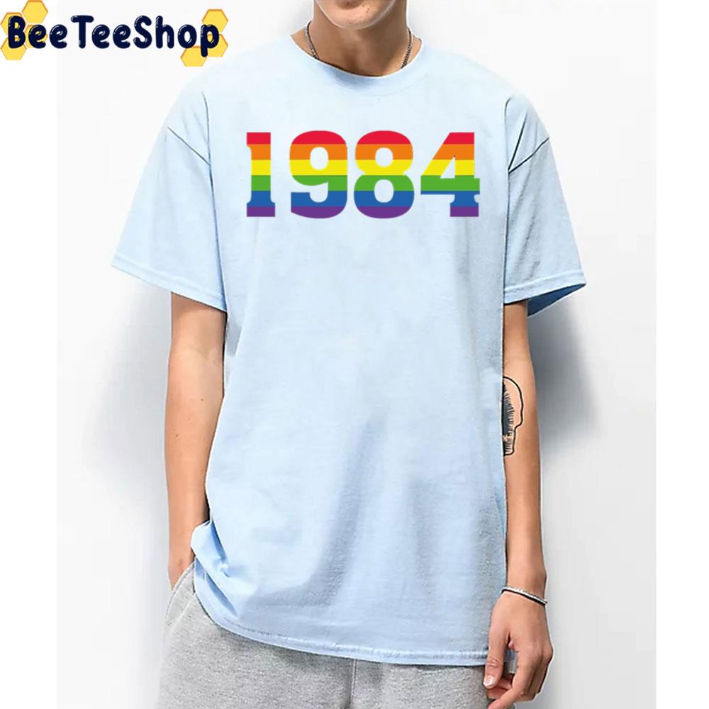 1984 Vintage Rainbow Style Unisex T-Shirt