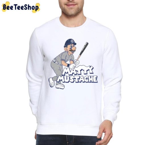 24 Matty Mustache NY Yankees Baseball Trending Unisex T-Shirt