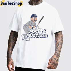 24 Matty Mustache NY Yankees Baseball Trending Unisex T-Shirt