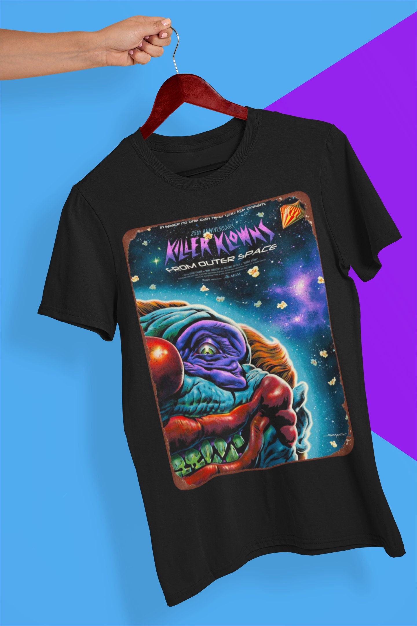 25th Anniversary Killer Klowns From Outer Space Movie Halloween Unisex T-Shirt