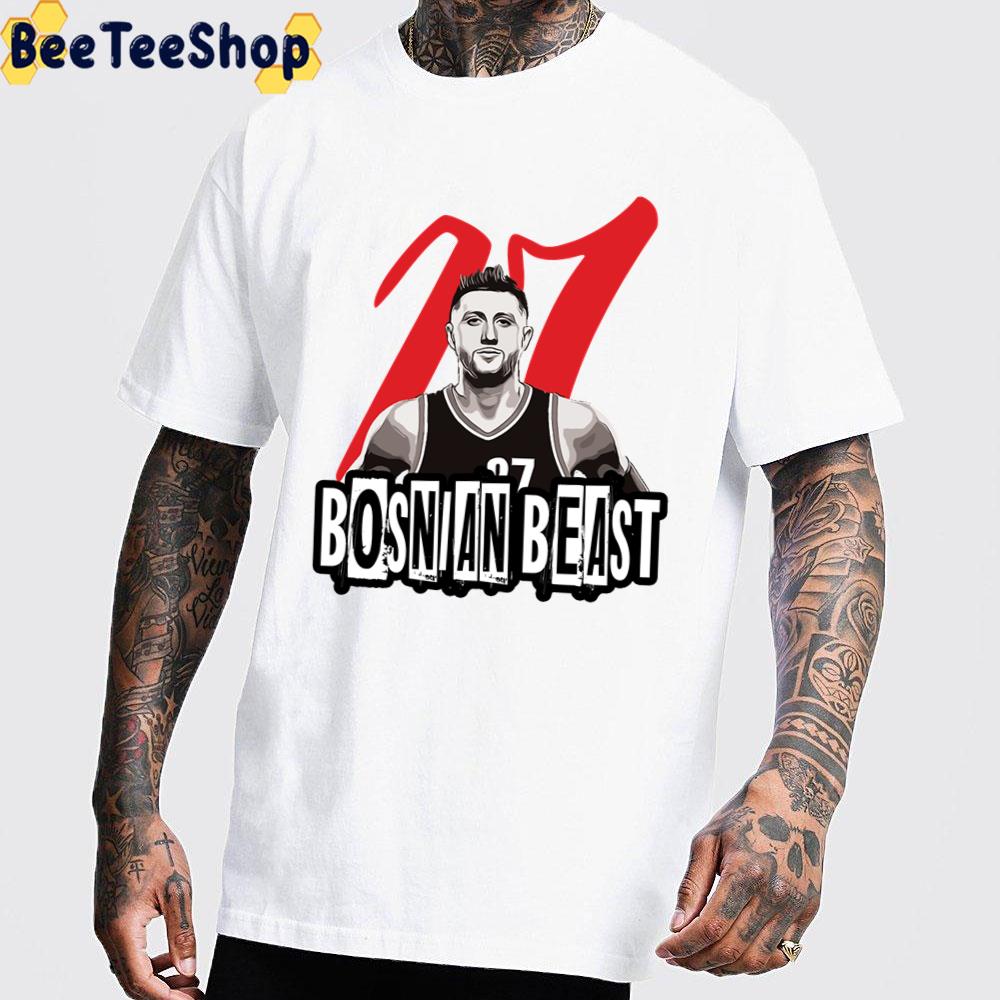 27 Bosnian Beast Basketball Unisex T-Shirt