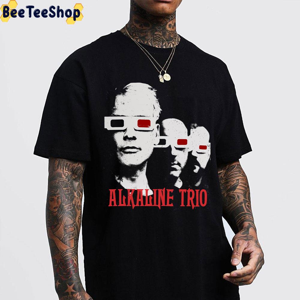 3d Glass Alkaline Trio Band Unisex T-Shirt