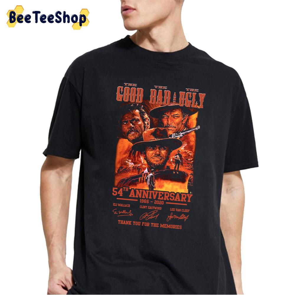 54th Anniversary 1966-2020 The Good The Bad And The Ugly Thank You For The Memories Unisex T-Shirt