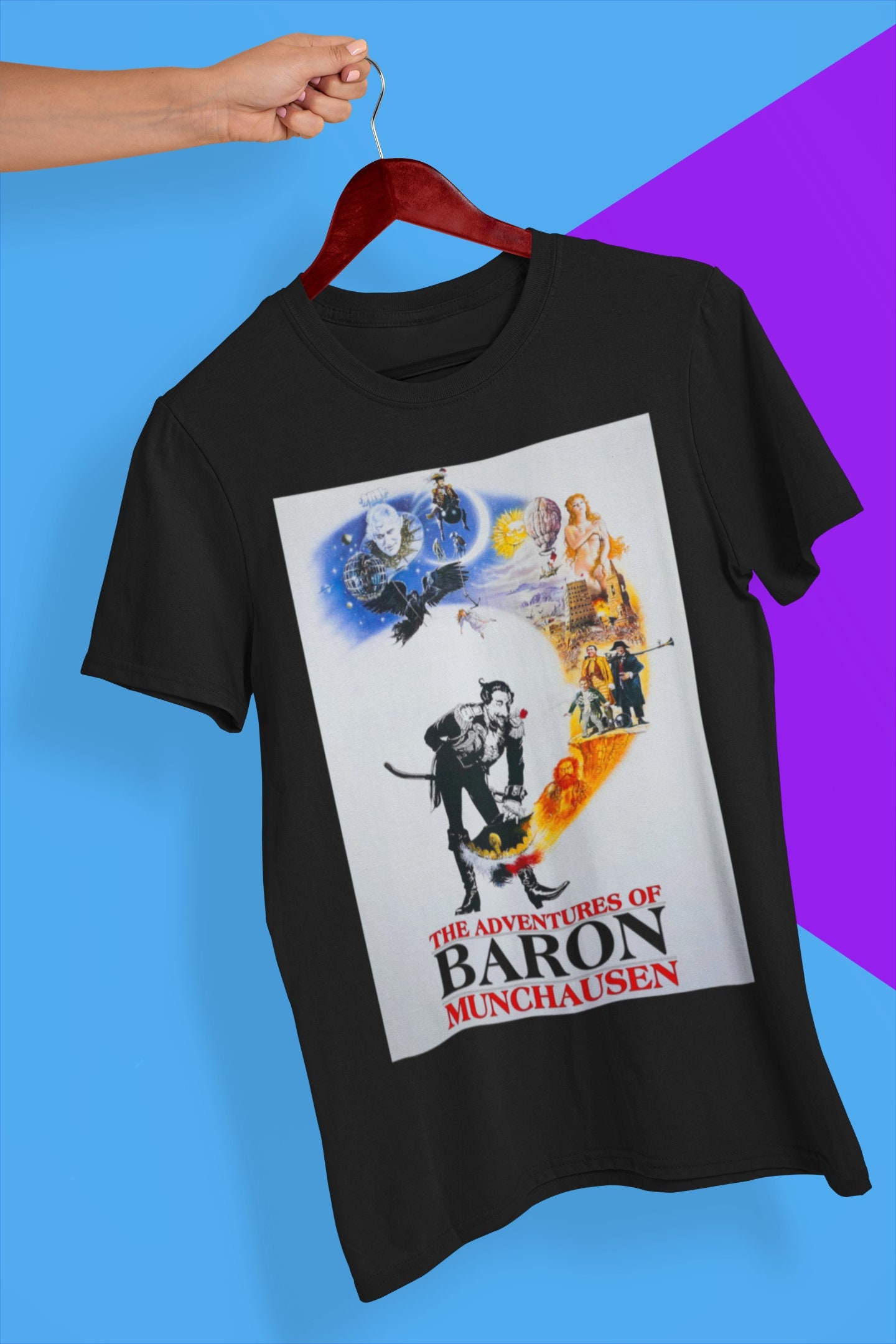 80′ Movie The Adventures Of Baron Munchausen Halloween Unisex T-Shirt