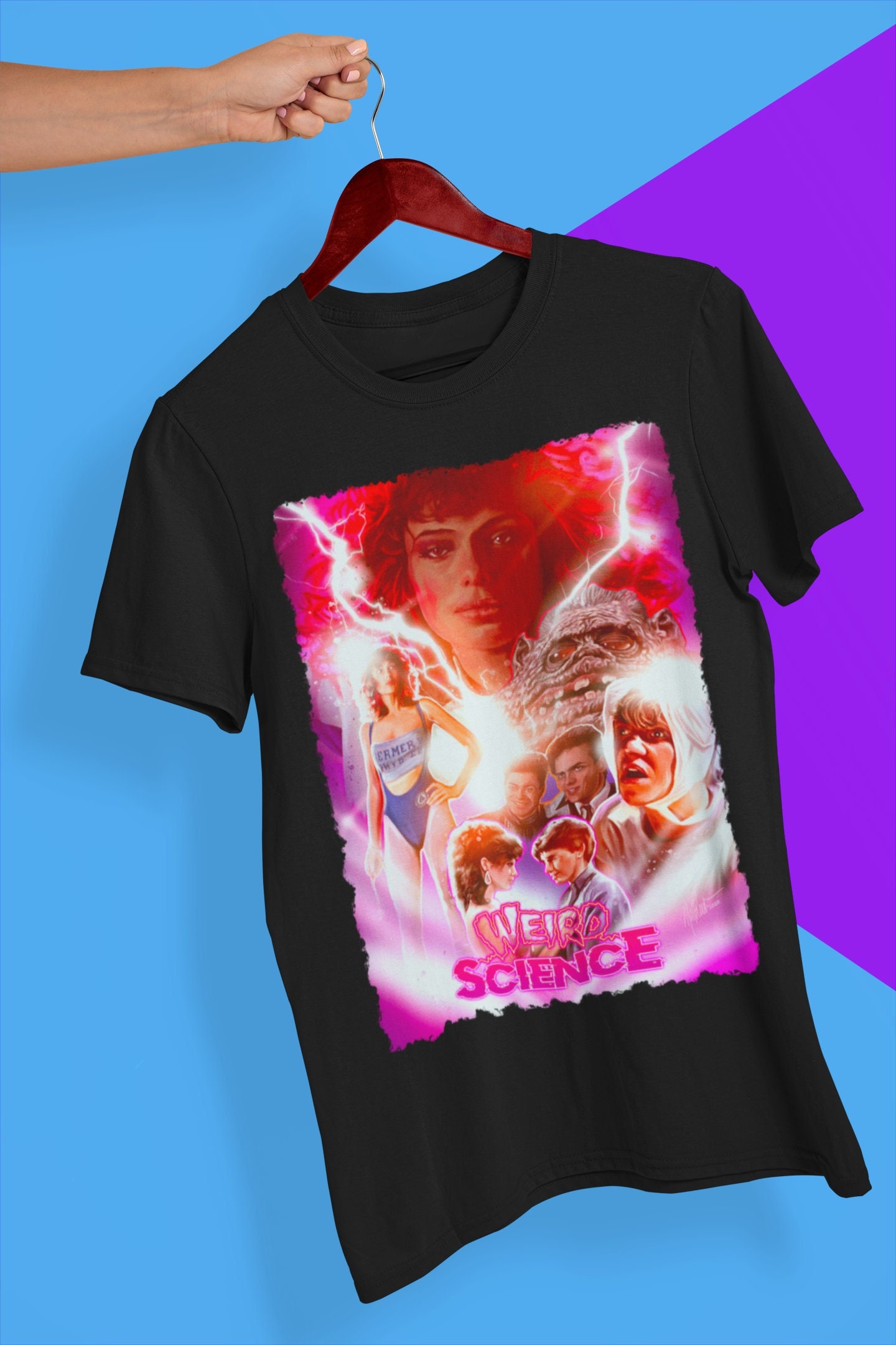 80s Movie Weird Science Movie Halloween Unisex T-Shirt