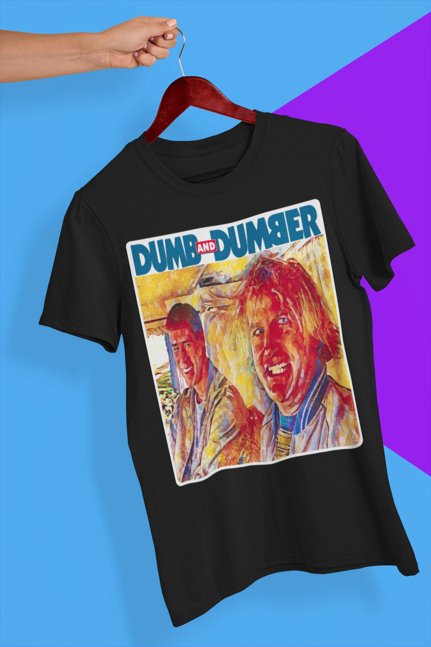 80’s Retro Dumb And Dumber Halloween Unisex T-Shirt