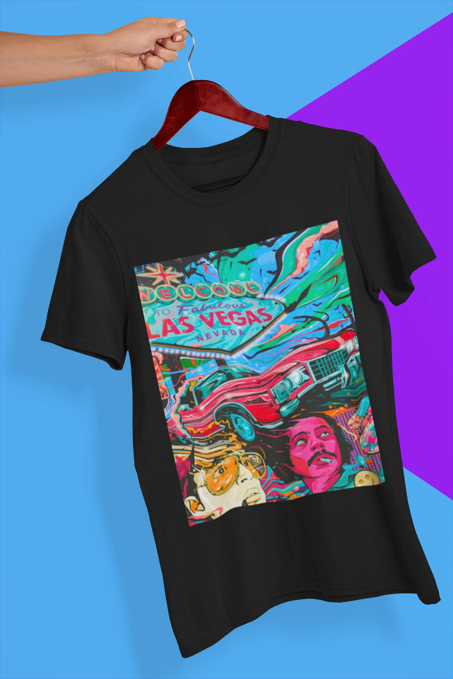 80s Retro Fear And Loathing In Las Vegas Halloween Unisex T-Shirt