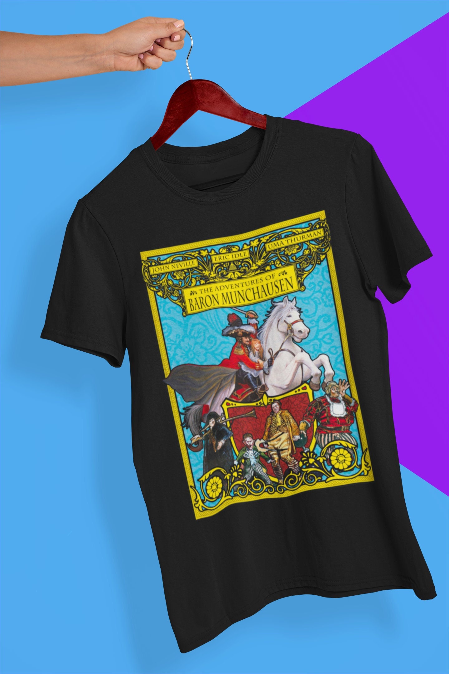 80’s Style The Adventures Of Baron Munchausen Halloween Unisex T-Shirt