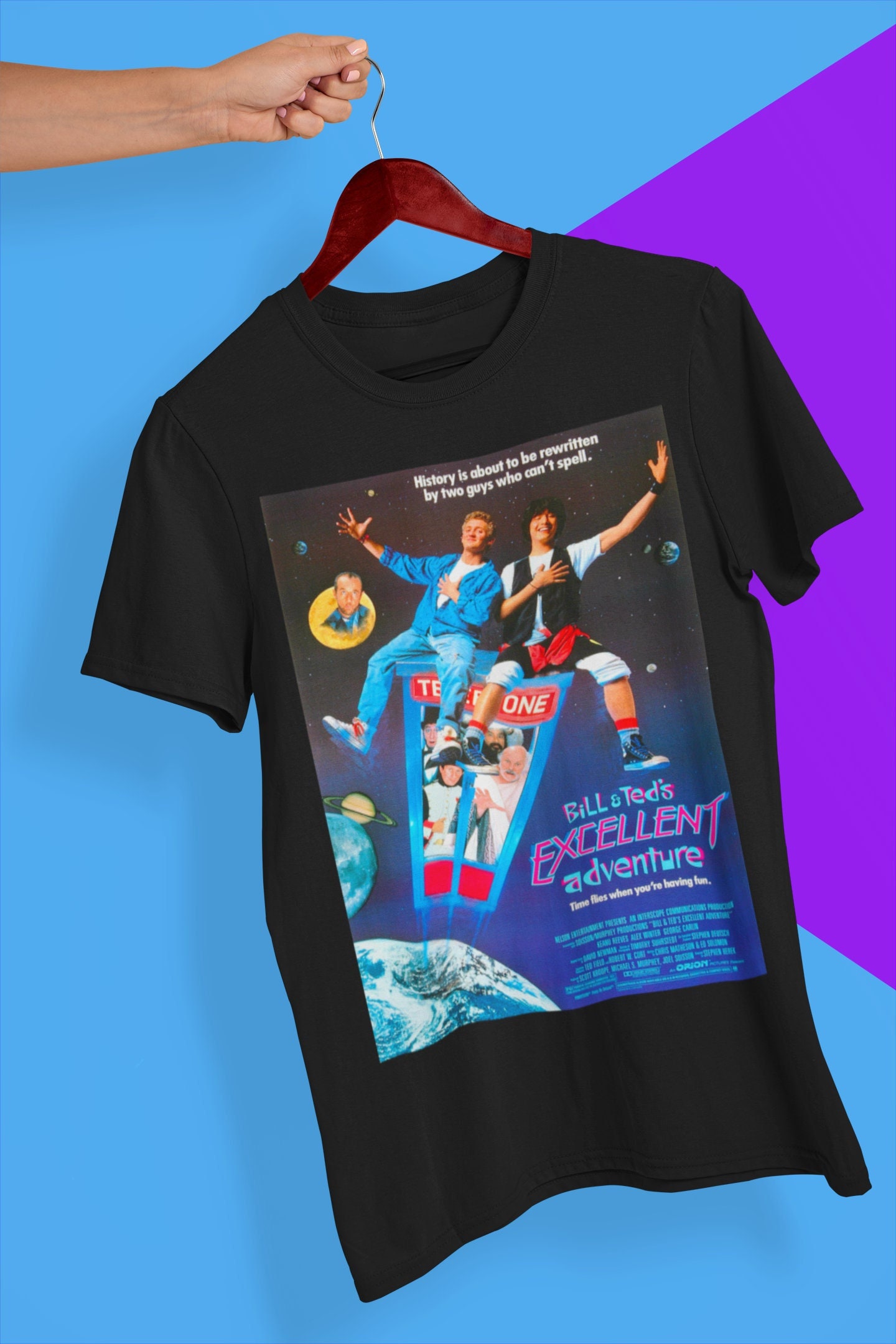 80s Vintage Bill And Ted’s Excellent Adventure Halloween Unisex T-Shirt