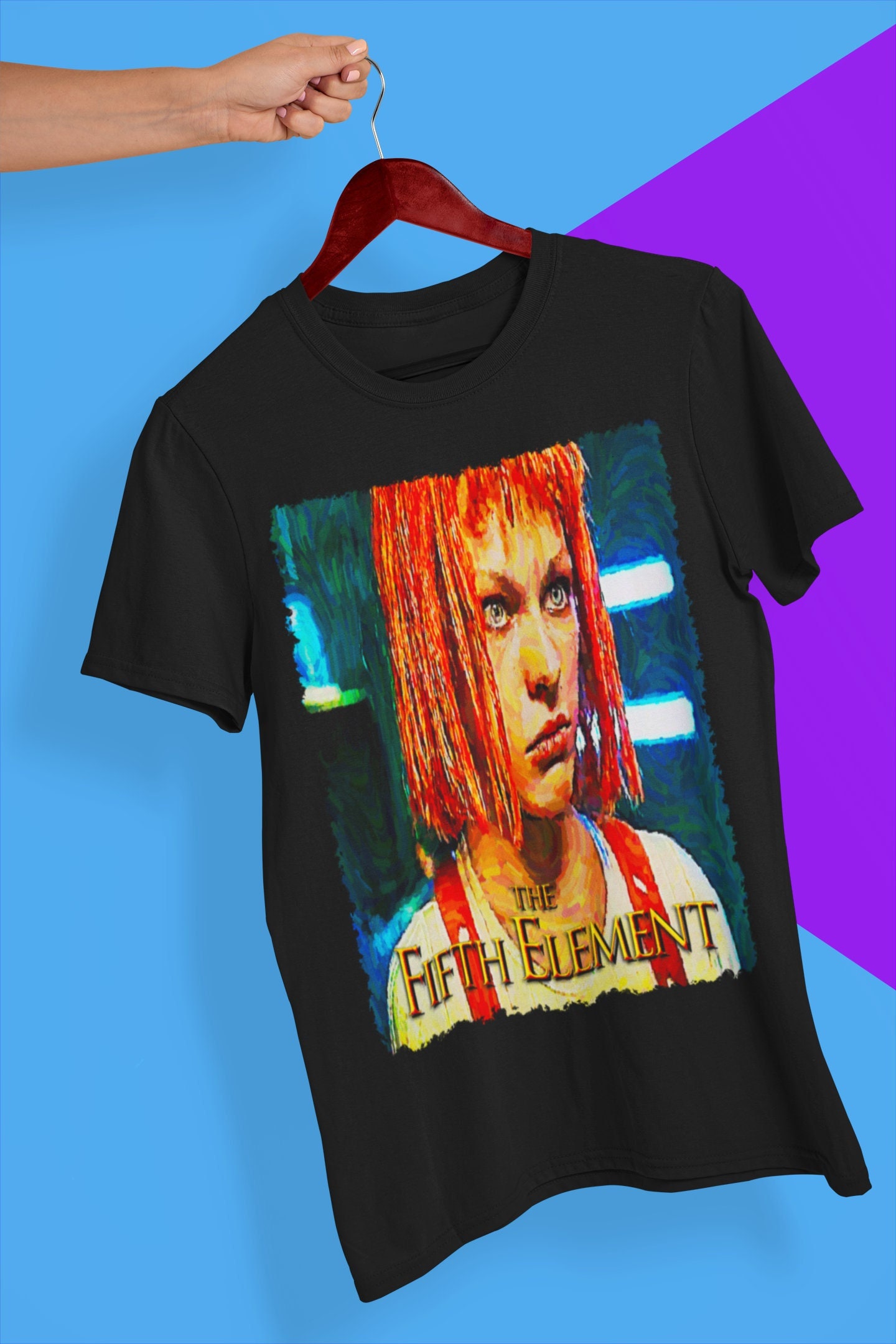 80s Vintage The Fifth Element Halloween Unisex T-Shirt