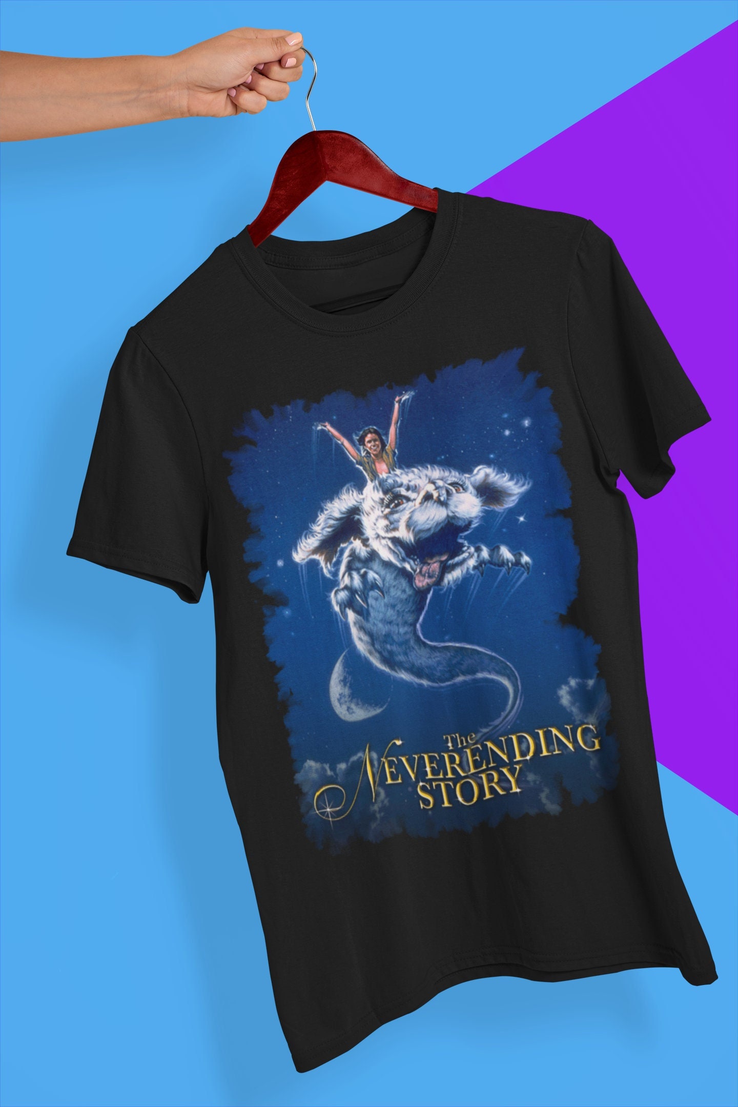 80s Vintage The Neverending Story Halloween Unisex T-Shirt