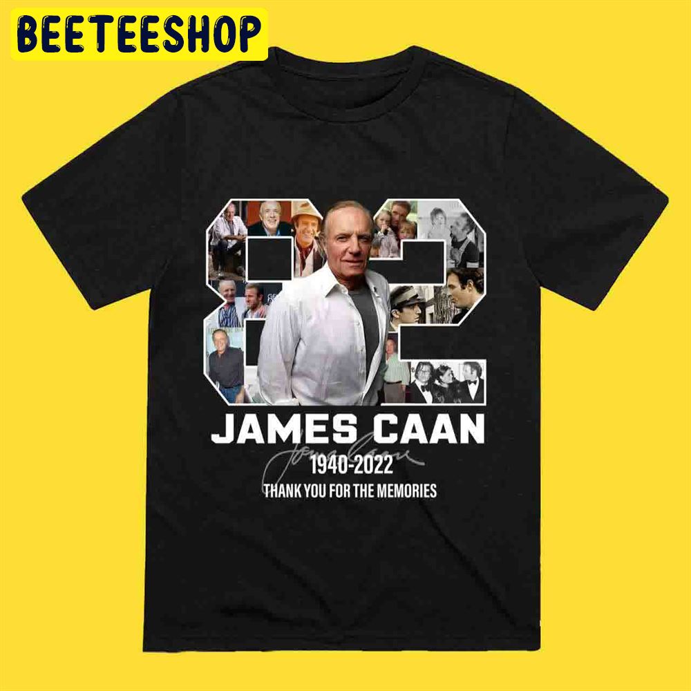 82th James Caan Thank You For The Memories Signature Unisex T-Shirt