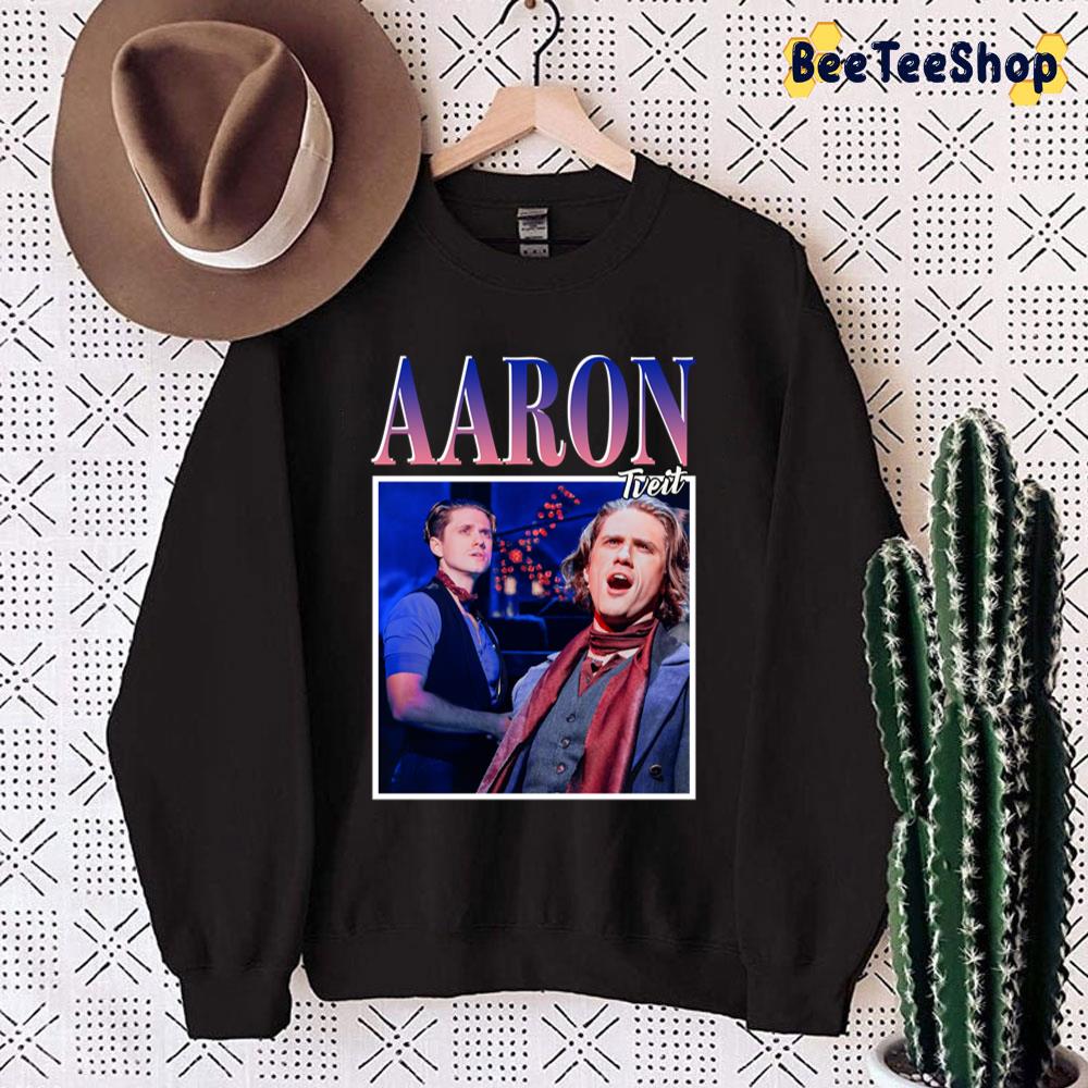 90’s Retro Art Aaron Tveit Unisex Sweatshirt