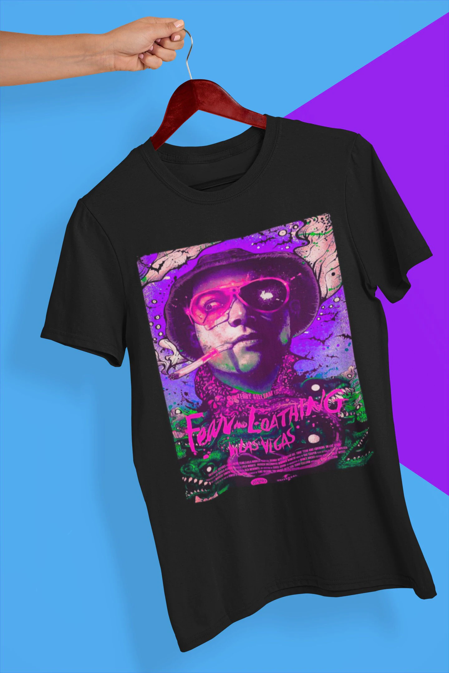 90’s Retro Fear And Loathing In Las Vegas Halloween Unisex T-Shirt