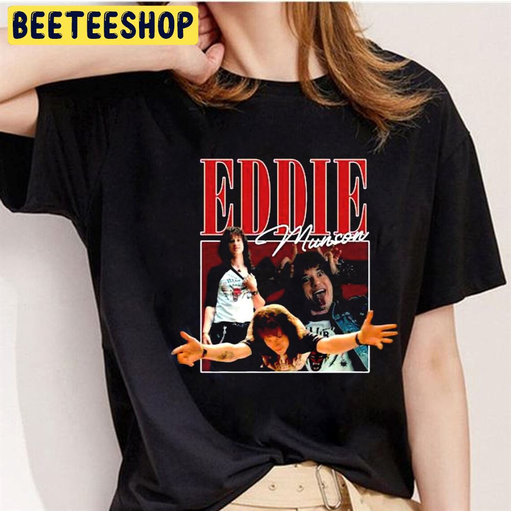 90’s Vintage Art Eddie Munson Stranger Things 4 Unisex T-Shirt