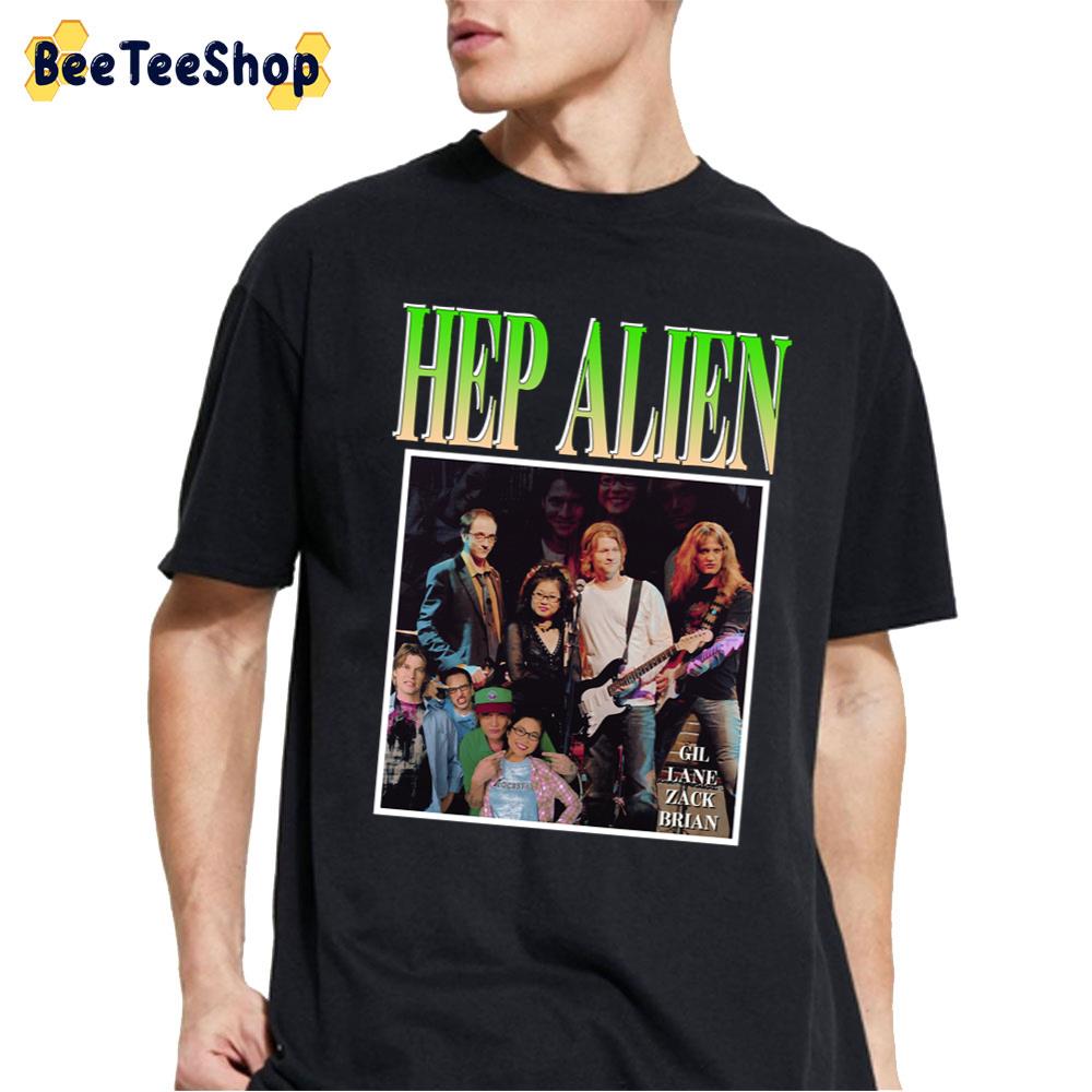 90’s Vintage Art Hep Alien Unisex T-Shirt