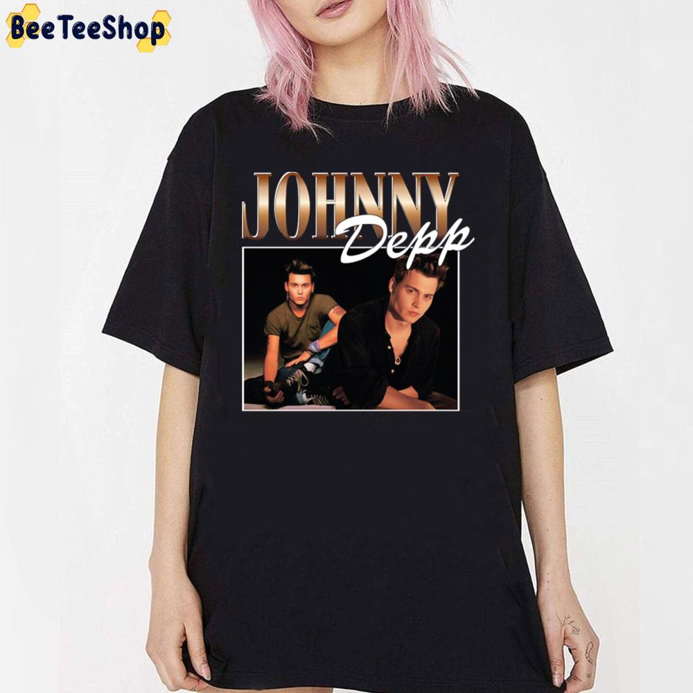 90’s Vintage Art Johnny Depp Unisex T-Shirt