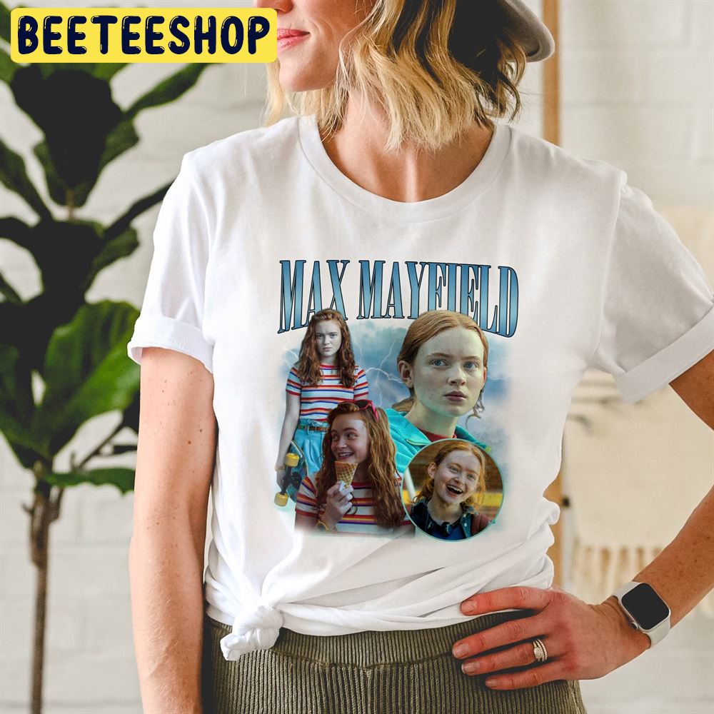 90’s Vintage Art Max Mayfield Strangers Things 4 Unisex T-Shirt