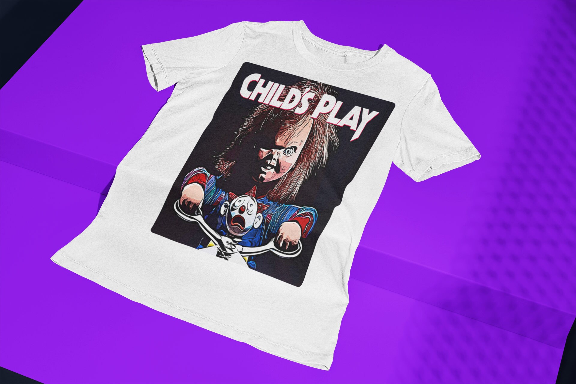 90's Vintage Child's Play Chucky Halloween Unisex T-Shirt - Beeteeshop