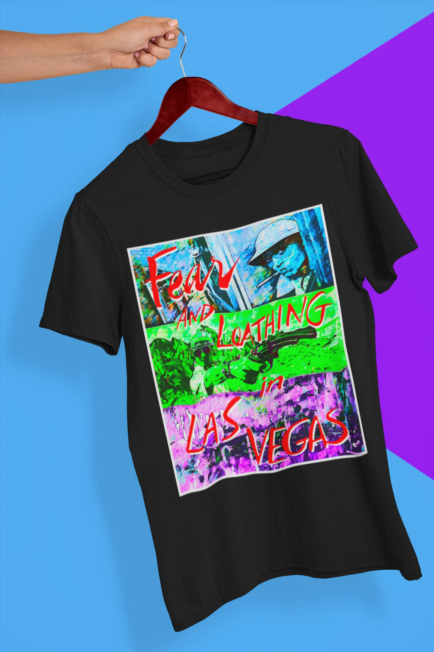 90’s Vintage Fear And Loathing In Las Vegas Halloween Unisex T-Shirt