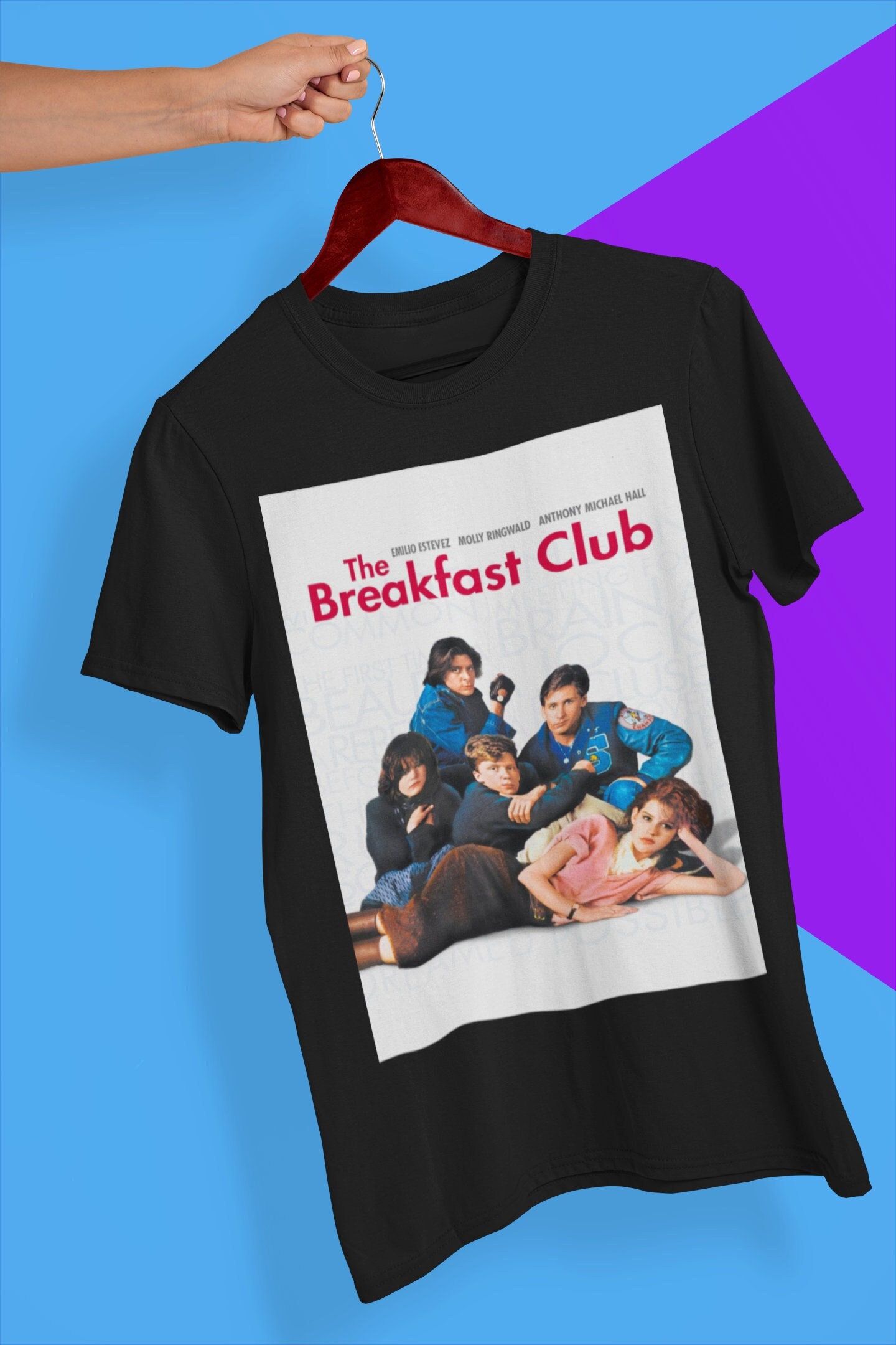 90’s Vintage The Breakfast Club Movie Halloween Unisex T-Shirt