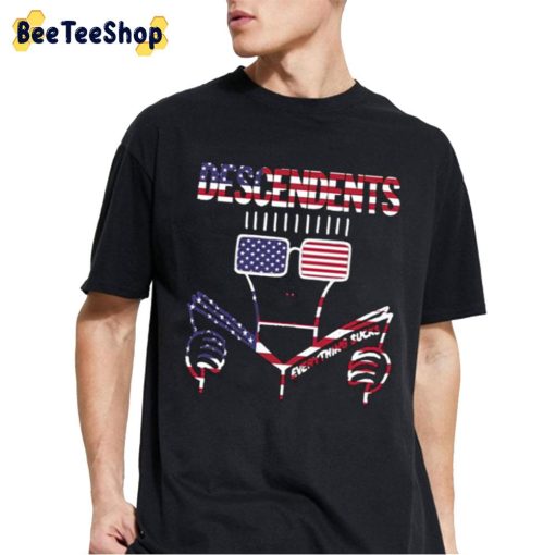 America Flag Style Jason Van Tatenhove Descendants Band Unisex T-Shirt