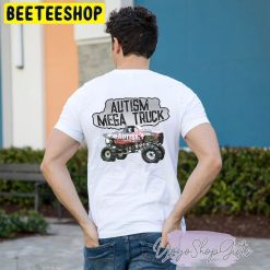 Autism Mega Truck Monster Truck Autism Truck Puzzle Unisex T-Shirt