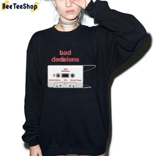 Bad Decisions Benny Blanco BTS Snoop Dogg New Song 2022 Trending Unisex T-Shirt