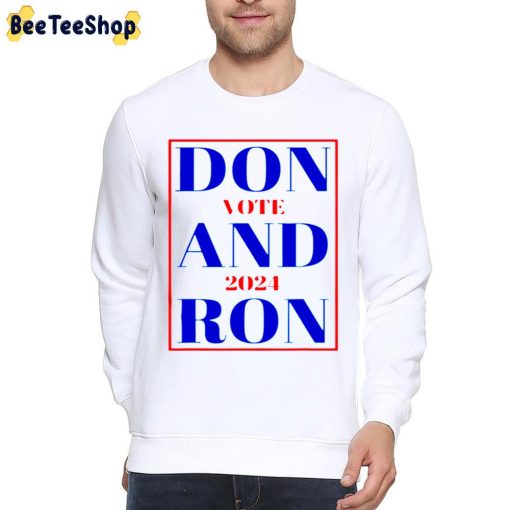 Don And Ron Trump DeSantis 2024 Republican Unisex T-Shirt