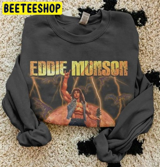 Eddie Munson Halloween Meta Band Stranger Things 4 Trending Unisex T-Shirt