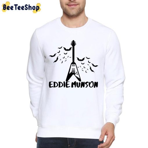 Electric Guitar And Eddie Munson Stranger Things 4 Unisex T-Shirt