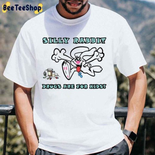 Funny Silly Rabbit Trips Art For Kids Unisex T-Shirt