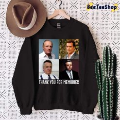 James Caan, Ray Liotta, Tony Sirico And Paul Sorvino Thank You For Memories Unisex T-Shirt