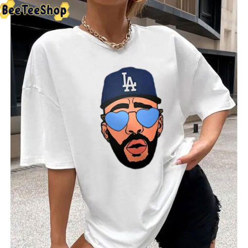 Los Angeles Dodgers Bad Bunny Dodgers Unisex T-Shirt