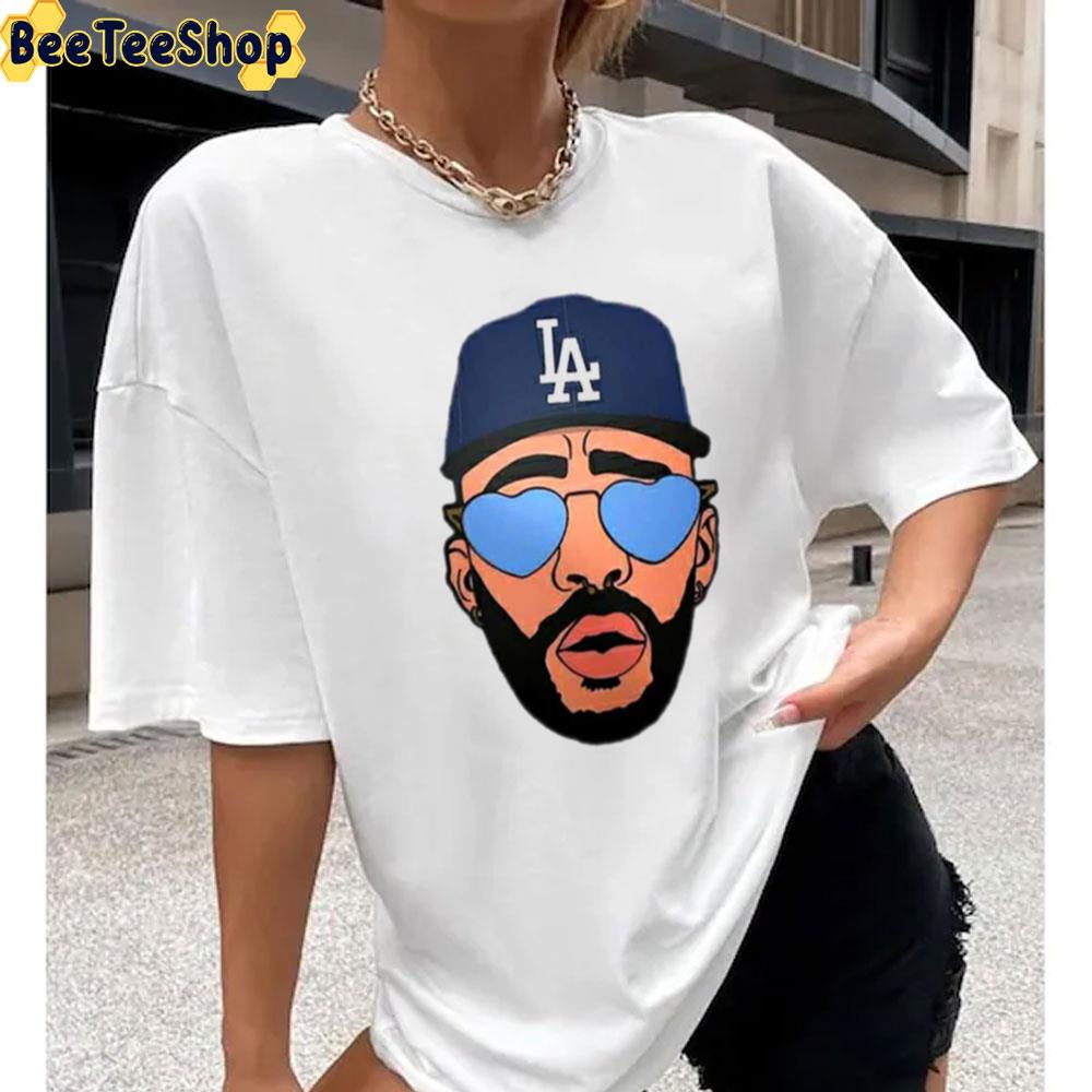 Dodgers Bad Bunny T-Shirt - For Men or Women 