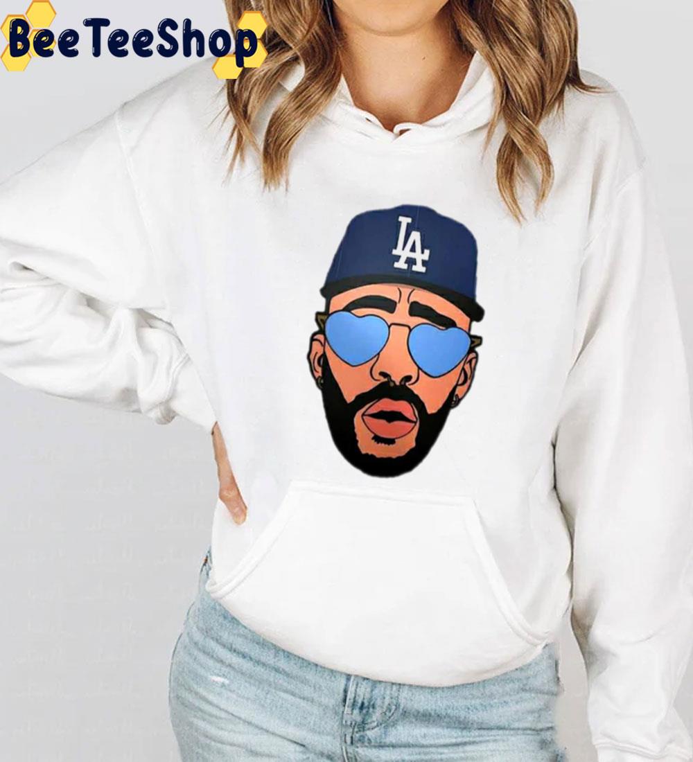 Los Angeles Dodgers Bad Bunny Dodgers Unisex T-Shirt - Beeteeshop