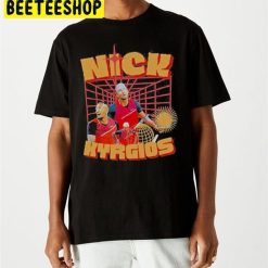 Nick Kyrgios Wimbledon Tennis Art Unisex T-Shirt