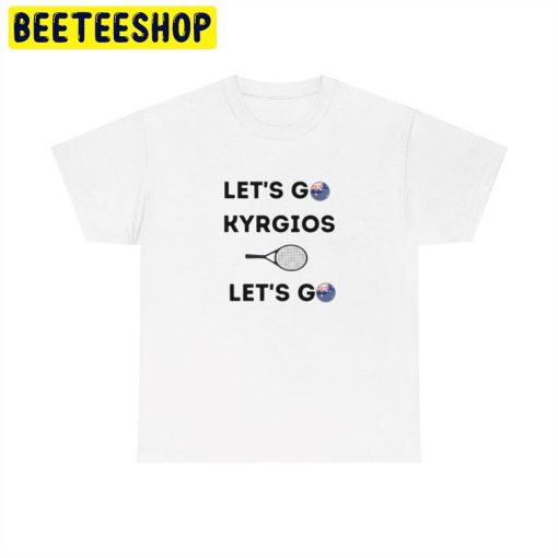 Let’s Go Nick Kyrgios Tennis Australian Open Unisex T-Shirt