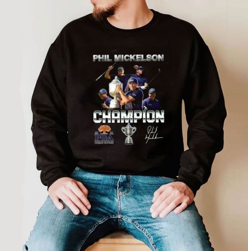 Phil Mickelson Wins Pa Championship PGA Ocean Course 2021 Unsiex T-Shirt