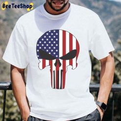 Punisher American Flag Unisex T-Shirt