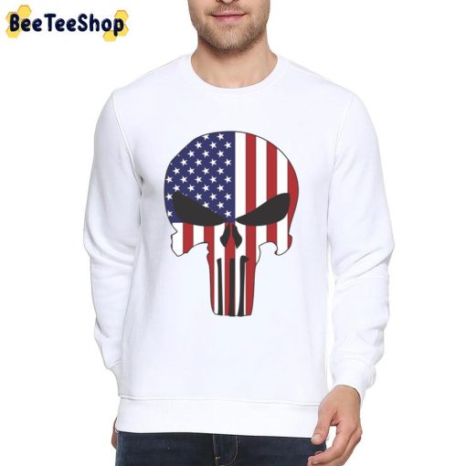 Punisher American Flag Unisex T-Shirt