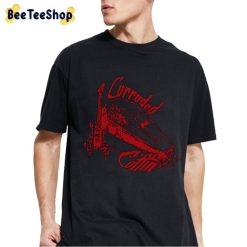 Red Art Corroded Coffin Eddie Munson Stranger Things 4 Unisex T-Shirt
