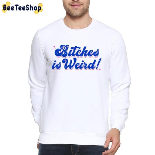 Retro Bitches Be Weird Unisex Hoodie