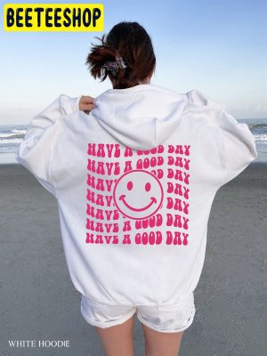 Retro Smile Face Have a Good Day Trending Unisex Hoodie