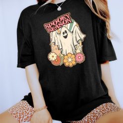 Retro Spooky Season Halloween Comfort Colors Trending Unisex T-Shirt