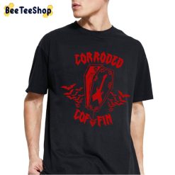 Skeleton Hellfire Club Corroded Coffin Eddie Munson Stranger Things 4 Unisex T-Shirt