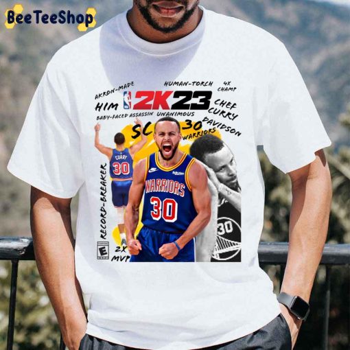 Stephen Curry NBA 2K23 Basketball Unisex T-Shirt